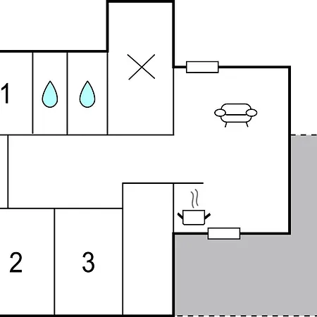 3 Bedroom Gorgeous In Putini Sorici